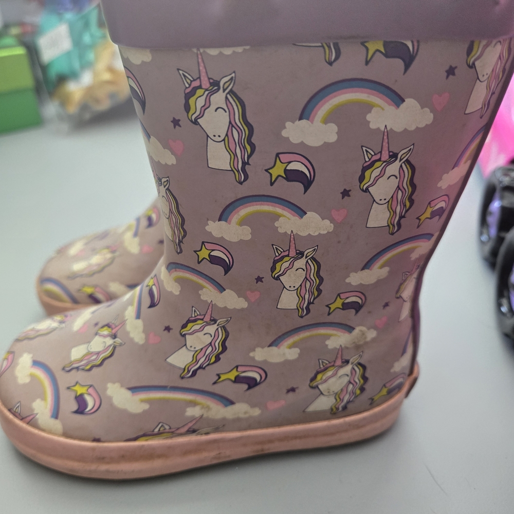 Ripzone Unicorn 6T Rain Boots - Purple